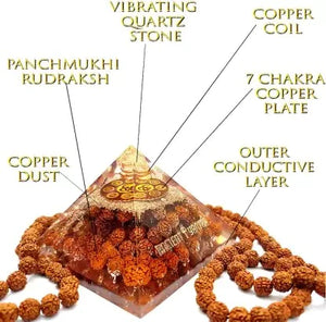 RUDRAKSH URJA STAMBH - by Dr.Riech for Vaastu Dosh Correction & Wealth Energy Attraction