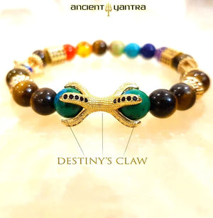 Tiger Eye Stone - 7 Chakra Bracelet